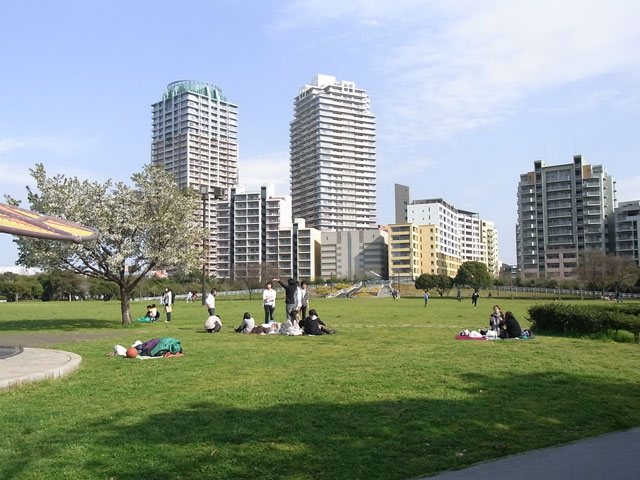 大芝生広場/県立幕張海浜公園（千葉県／千葉市美浜区）