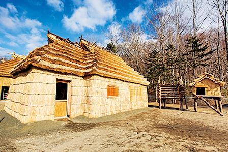 伝統的コタン(集落)/国立民族共生公園(北海道/白老町)