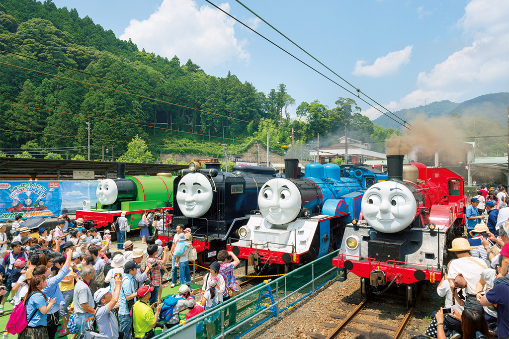 大井川鐵道きかんしゃトーマス号(静岡県/島田市)