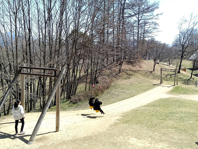 ターザンロープ/アルプス公園（長野県/松本市）