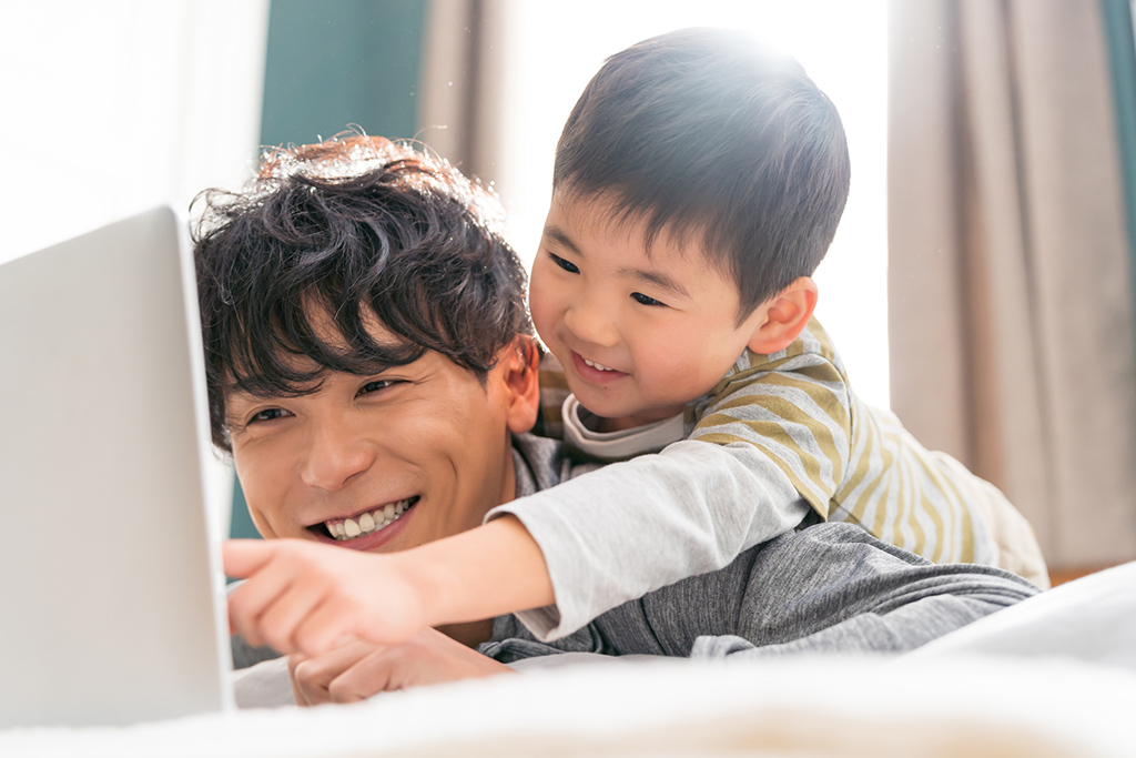 家族イメージ/コロナ対策