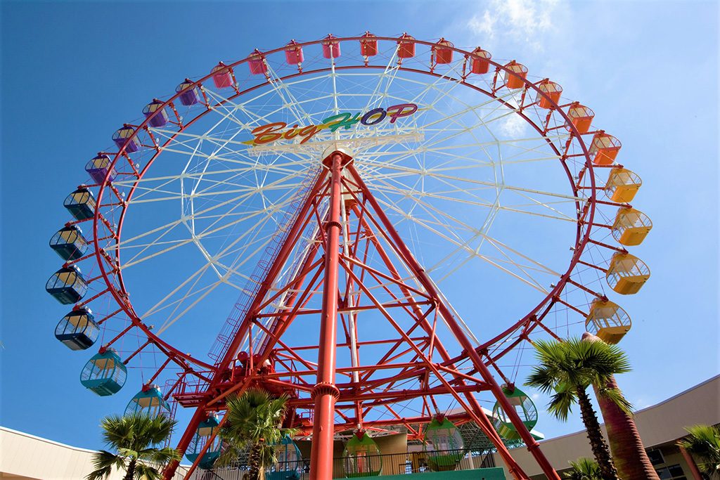 BIG HOP ガーデンモール印西の観覧車（千葉県/印西市）