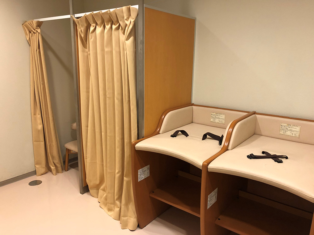授乳室とおむつ交換台/BIG HOP ガーデンモール印西(千葉県/印西市)