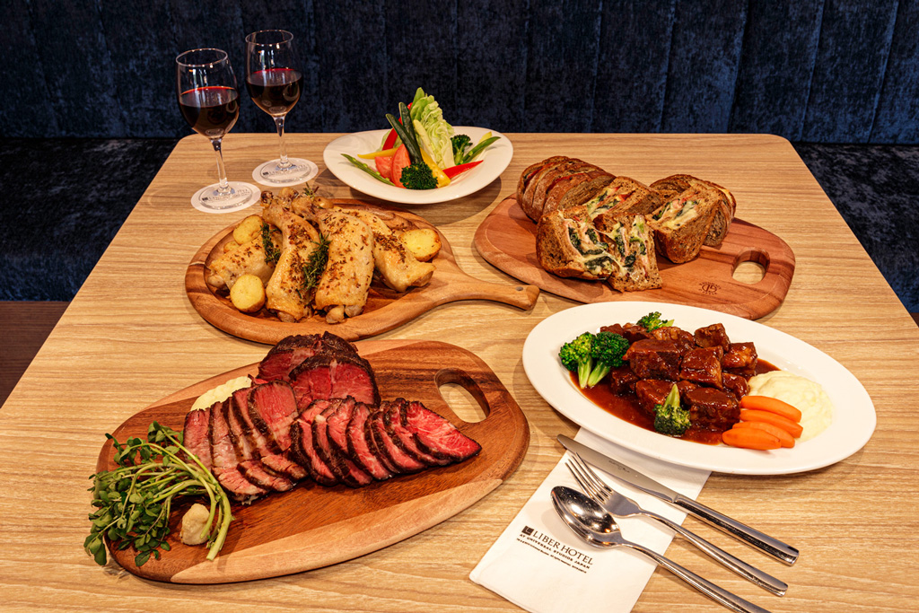 パーティーメニューのラインナップ/リーベルホテル アット ユニバーサル・スタジオ・ジャパン