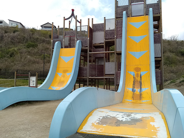 ダブルフリーフォール/彩都なないろ公園(大阪府/箕面市)