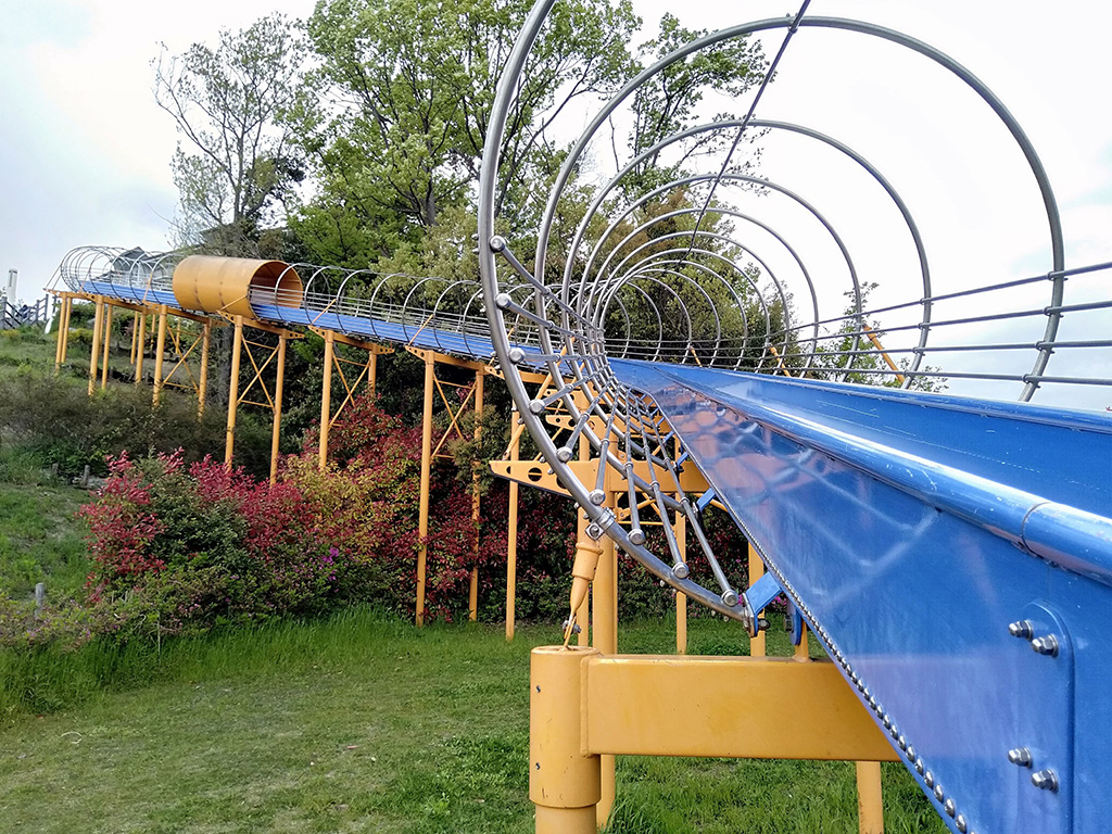 全長70mのローラー滑り台/彩都西公園(大阪府/茨木市)