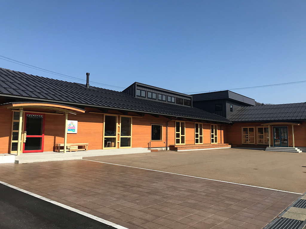 外観/あそびハウス こどもと森（福井県/池田町）