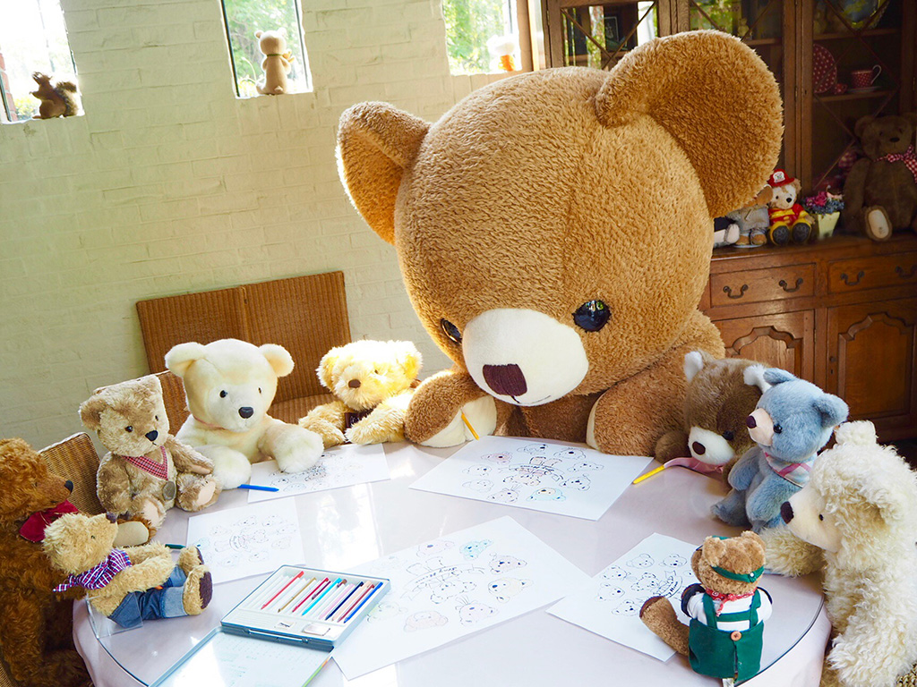 ベアの「メロディ」/伊豆テディベアミュージアム(静岡県/伊東市)