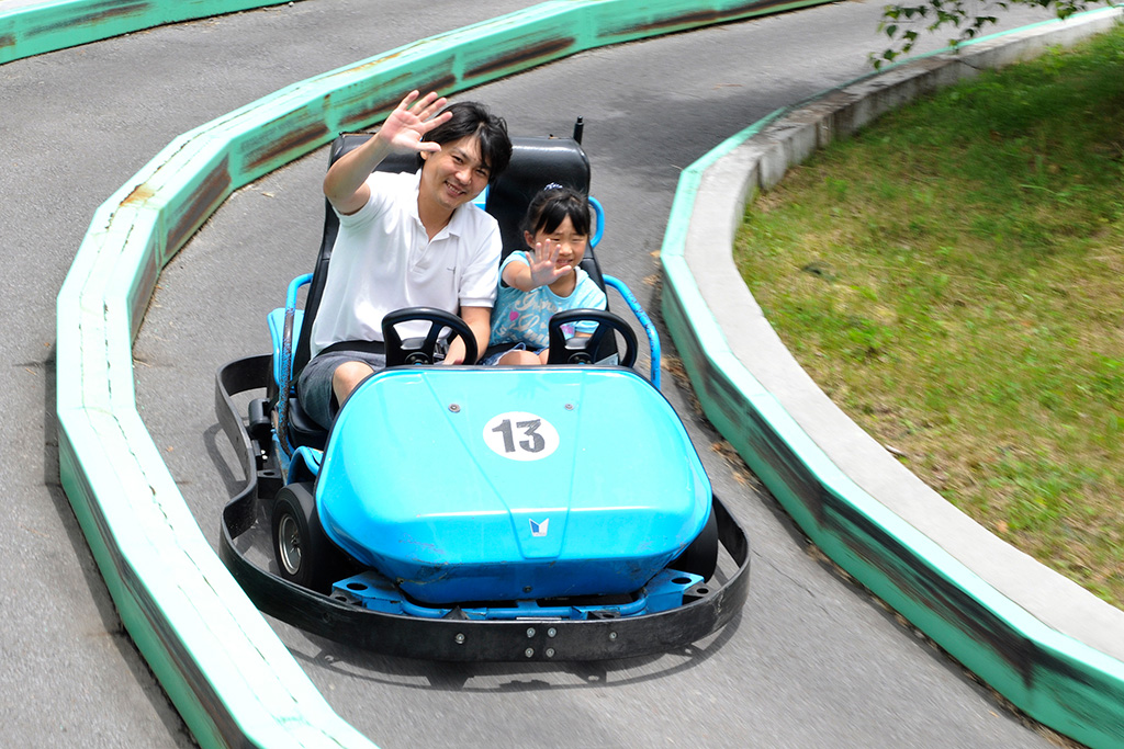 白樺リゾート 池の平ファミリーランドの「アドベンチャーカート」(長野県/茅野市)