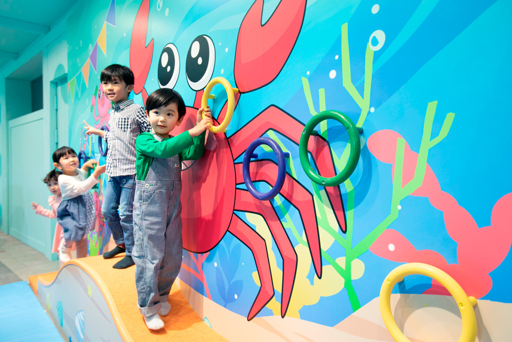 しまじろうシーパークの「かにかにバランス」/ラグーナテンボス　ラグナシア（愛知県/蒲郡市）