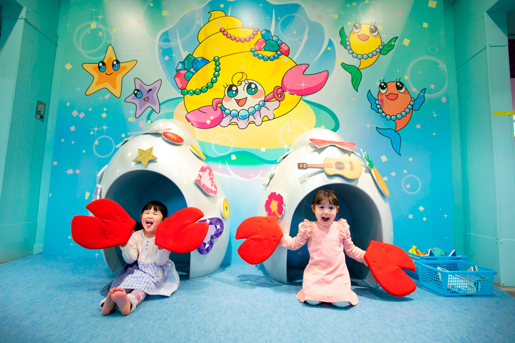 しまじろうシーパークの「おしゃれやどかり」/ラグーナテンボス　ラグナシア（愛知県/蒲郡市）