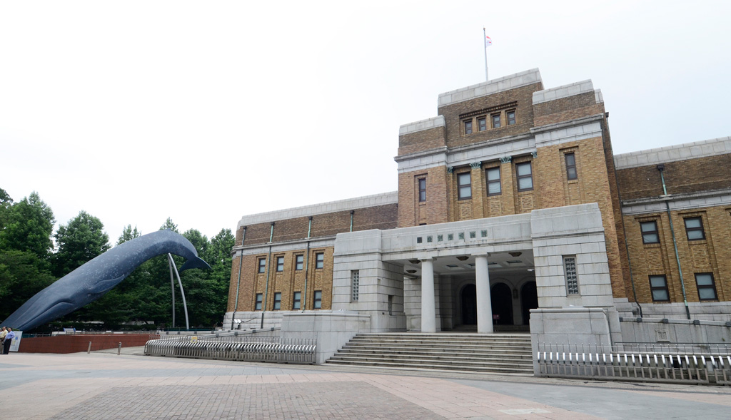国立科学博物館の外観 撮影協力:国立科学博物館