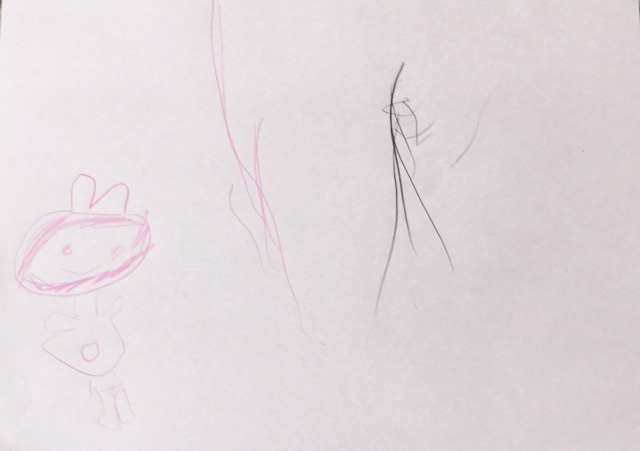 れいさんの作品「またカンガルーを見に行きたい」(2歳)