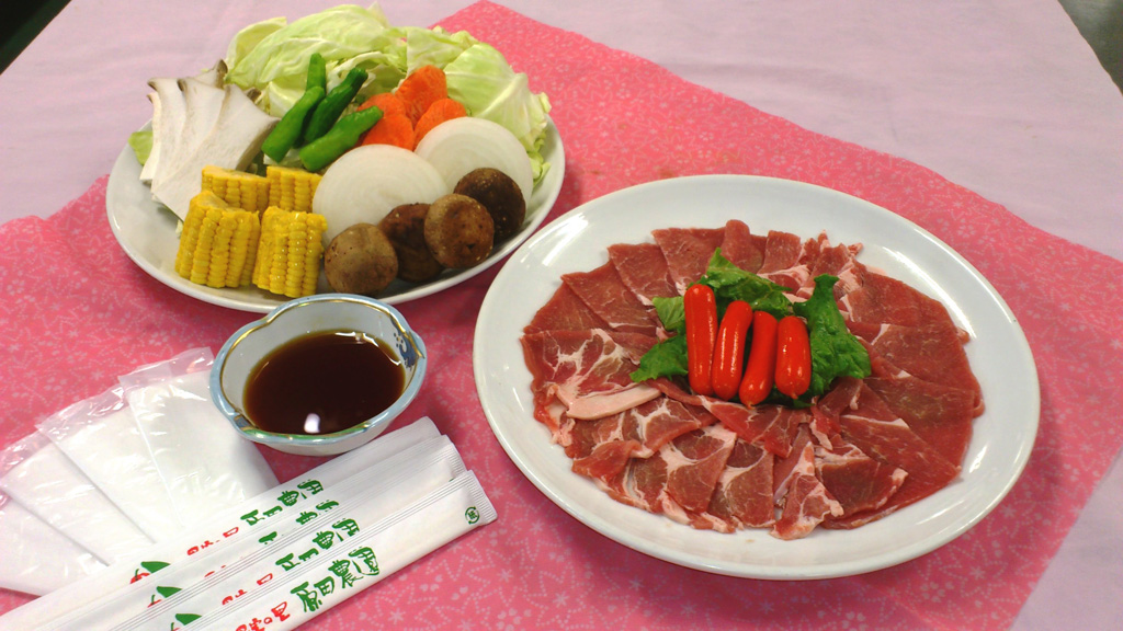 人気のバーベキューセット／果実の里 原田農園（群馬県／沼田市）