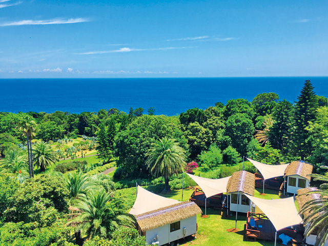 海が見える丘に立つ「アジアンリゾートヴィラ」/PICA初島(静岡県/熱海市)