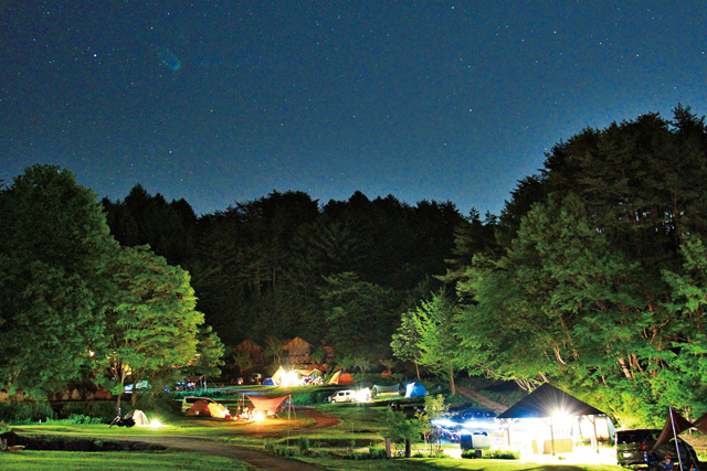 星の降る森(群馬県/沼田市)全景
