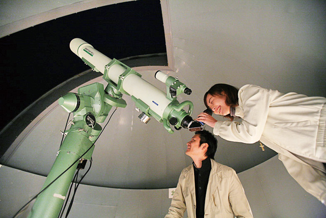 星空観察会の様子/清里高原ホテル(山梨県/北杜市)