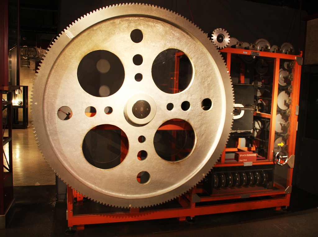 5階「5D メカ」エリアにある「びっくり25200000回」/科学技術館(東京都/千代田区)