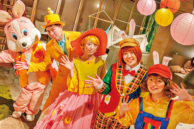 パレード＆ショーの楽しいショータイム／おふろカフェ ビバーク（埼玉県／熊谷市）