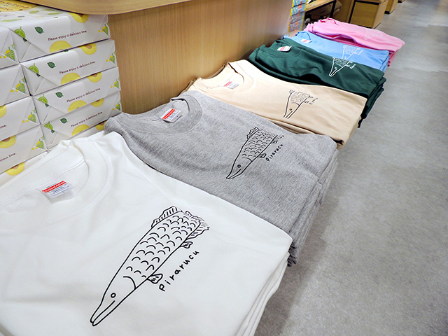 カワスイオリジナル「ピラルクTシャツ」/カワスイ 川崎水族館（神奈川県）