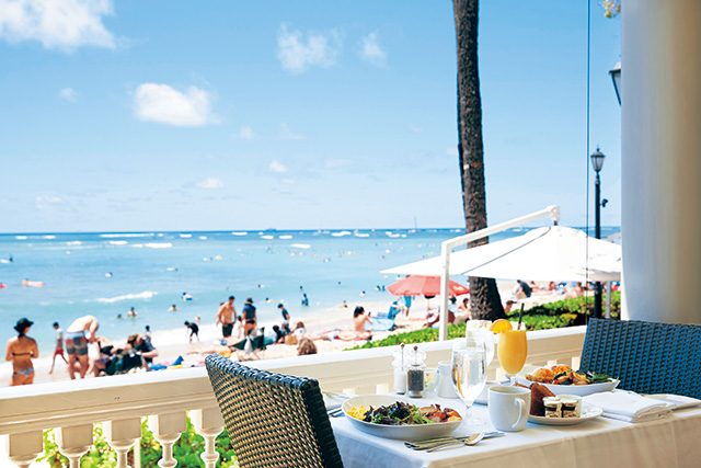 モアナ サーフライダー ウェスティン リゾート&スパのカフェ（ハワイ）