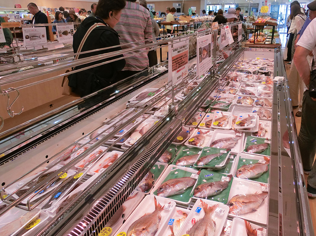 魚の販売/道の駅 おが なまはげの里 オガーレ(秋田県/男鹿市)