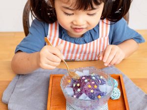 かき氷のシロップをお家で子どもと手作り!簡単にできる盛り付けレシピや盛り付けのコツを紹介!