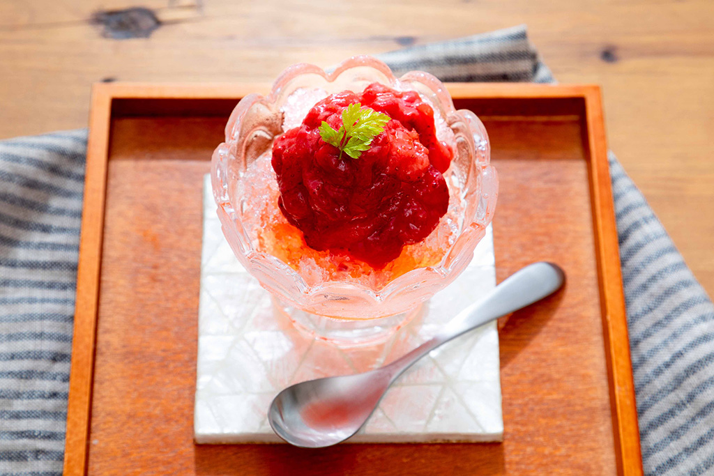 いちごかき氷