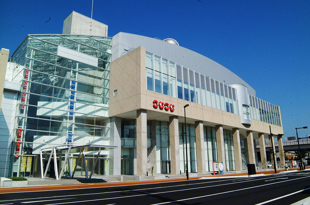 福島市子どもの夢を育む施設 こむこむの外観(福島県/福島市)