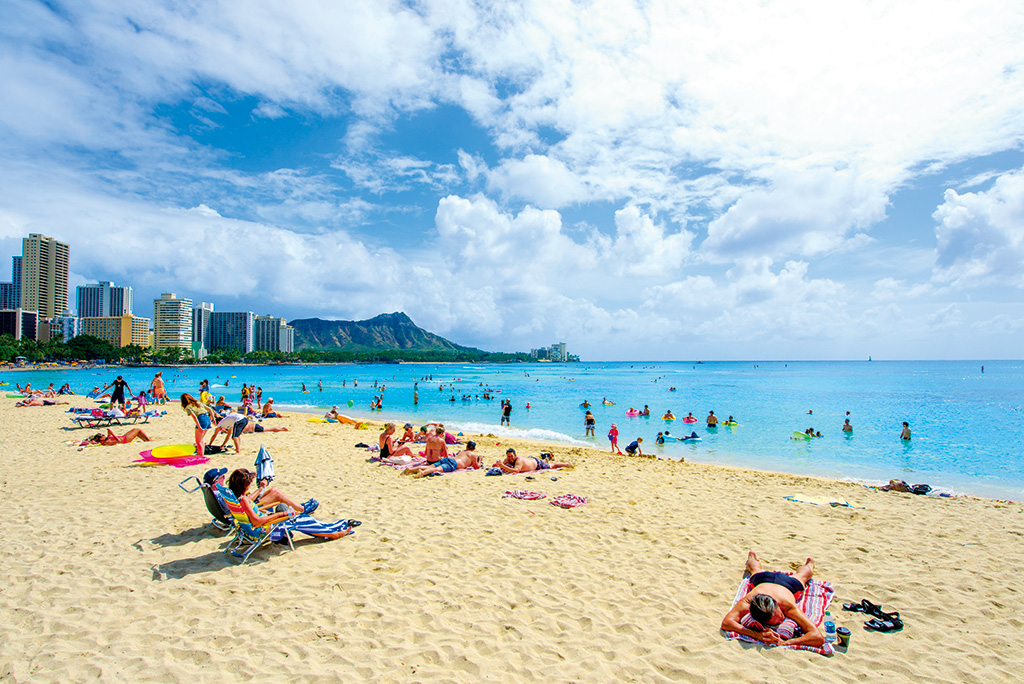ワイキキビーチ