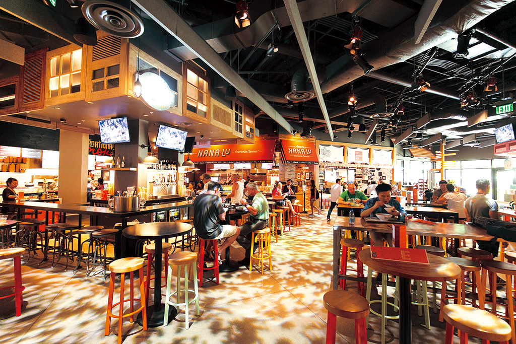 ザ・ストリート店内（ハワイ）