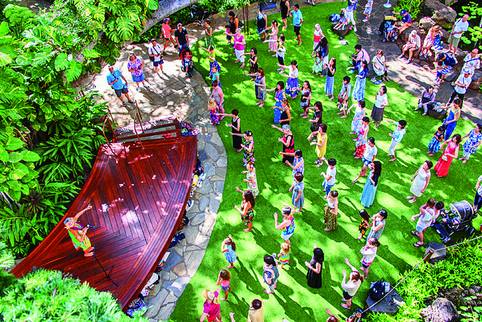 ロイヤル・ハワイアン・センターのカルチャー教室（ハワイ）