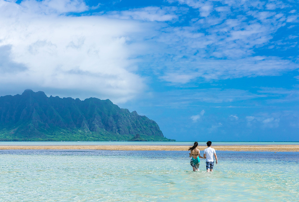 ハワイのビーチ