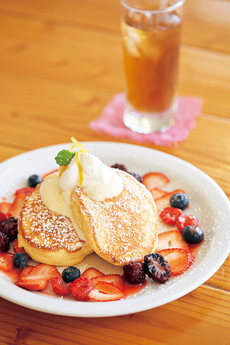 クリーム・ポットのパンケーキ（ハワイ）