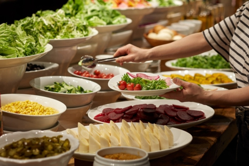 バルバッコアのサラダバー