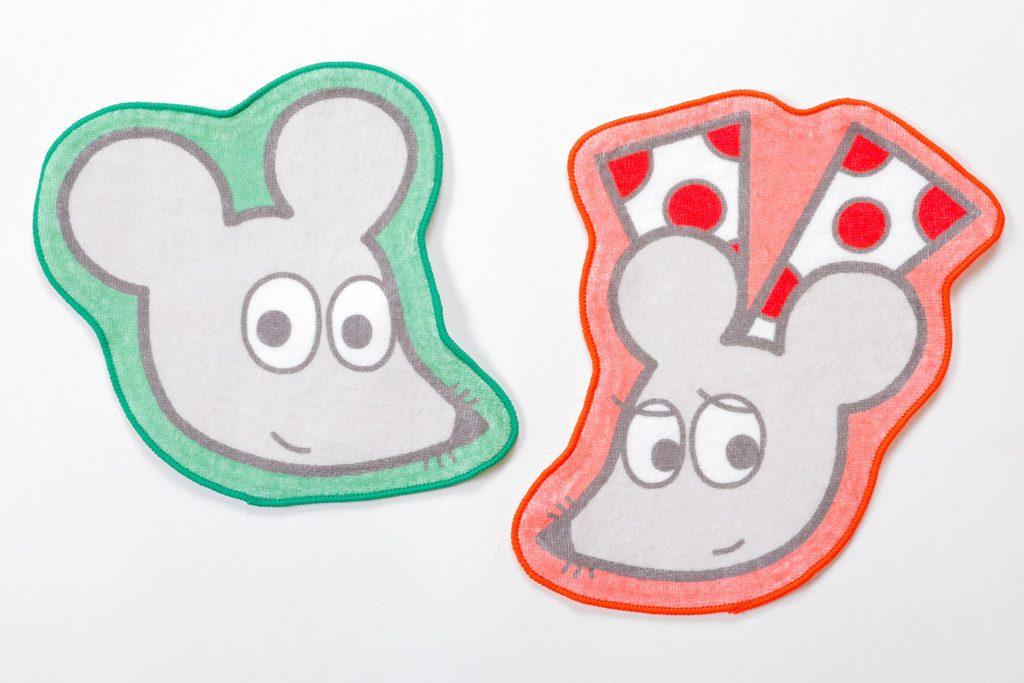 ねずみくんのダイカットタオル