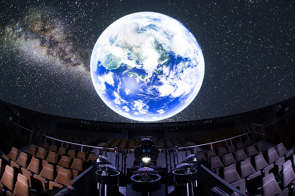 日立シビックセンター科学館の天球劇場(茨城県/日立市)