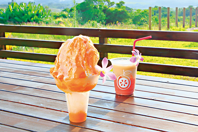 「グァバフラッペ」/FARM&CAFE 光楽園(沖縄県/石垣市)