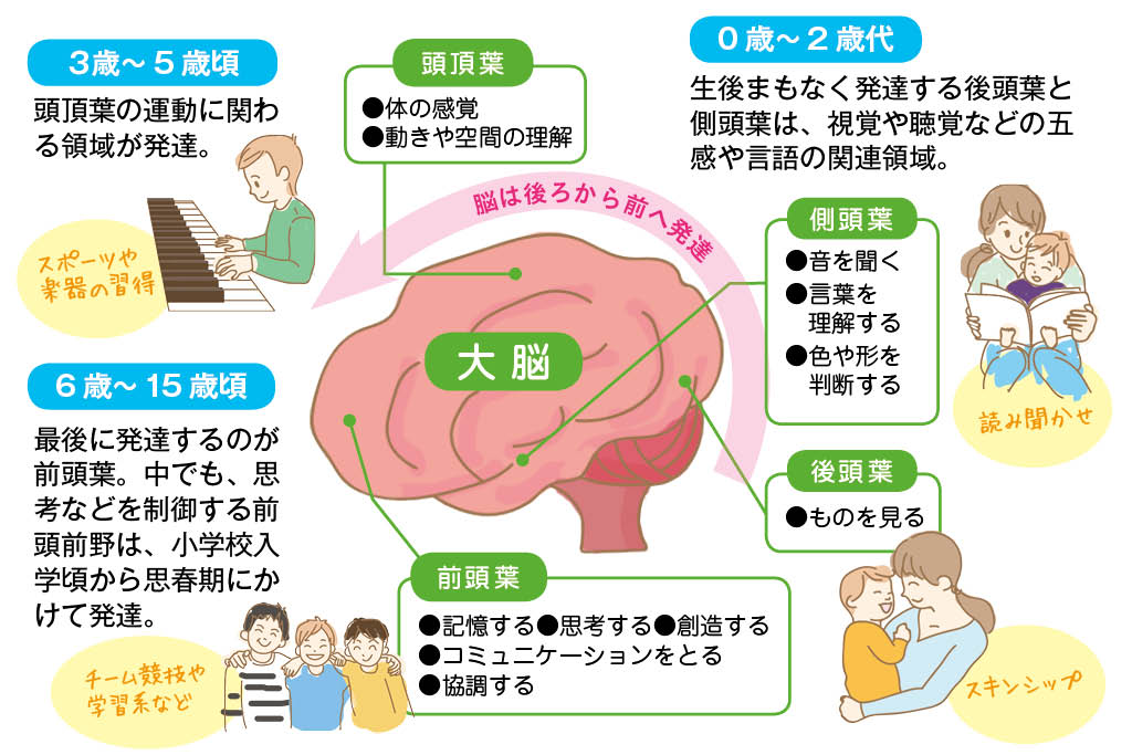 図「未来に役立つ８つの力」