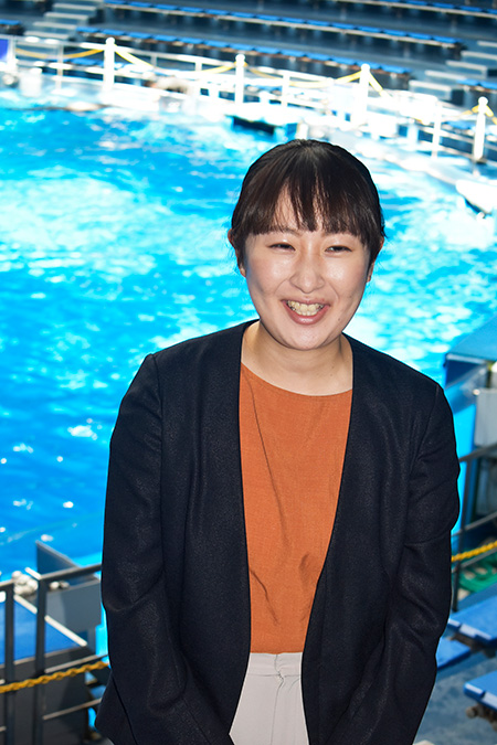 広報担当 新井さん/マクセル アクアパーク品川(東京都/港区)