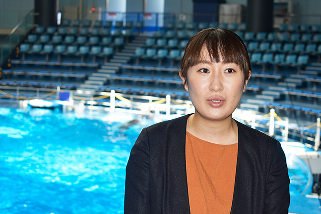 広報担当 新井さん/マクセル アクアパーク品川(東京都/港区)