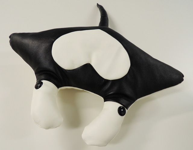 「マクセル アクアパーク品川」ショップオリジナルのマンタグッズ