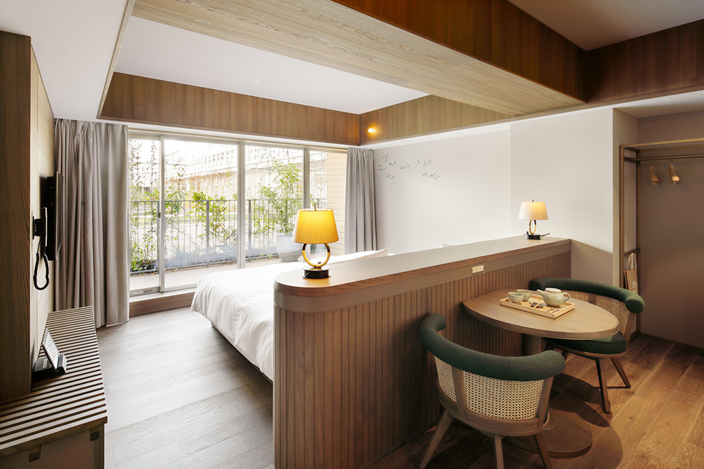 客室「ガーデンビューテラス」/GOOD NATURE HOTEL KYOTO（京都府/京都市）