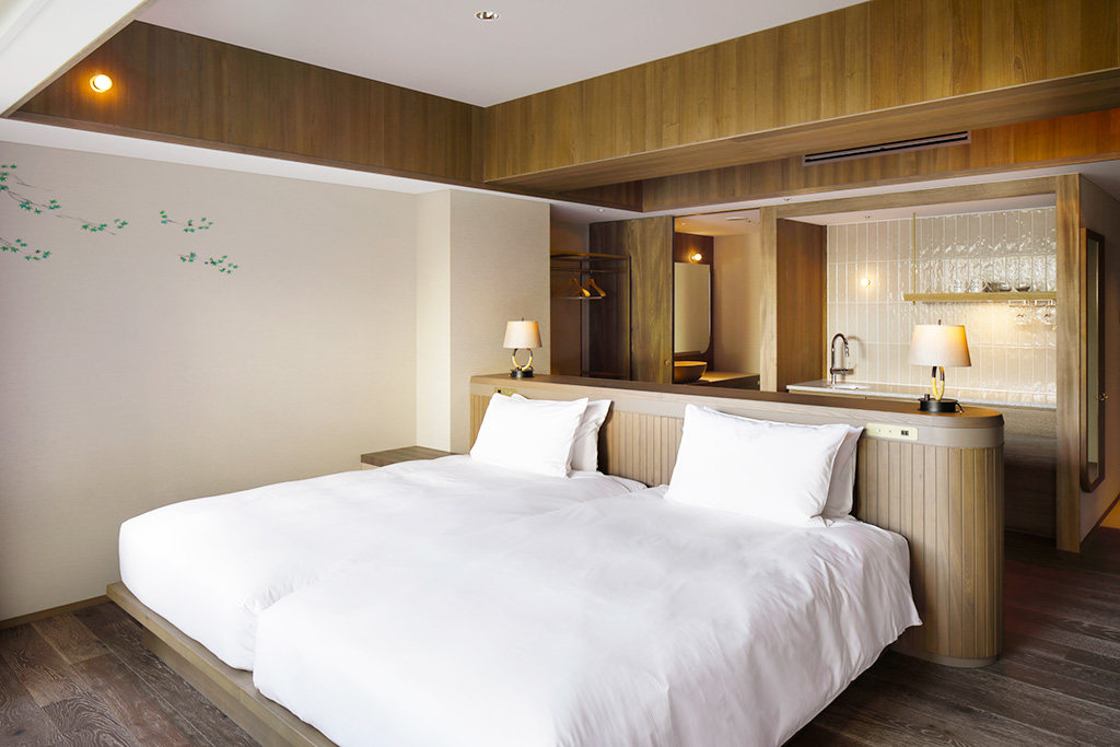 客室「ガーデンビューテラス」/GOOD NATURE HOTEL KYOTO（京都府/京都市）