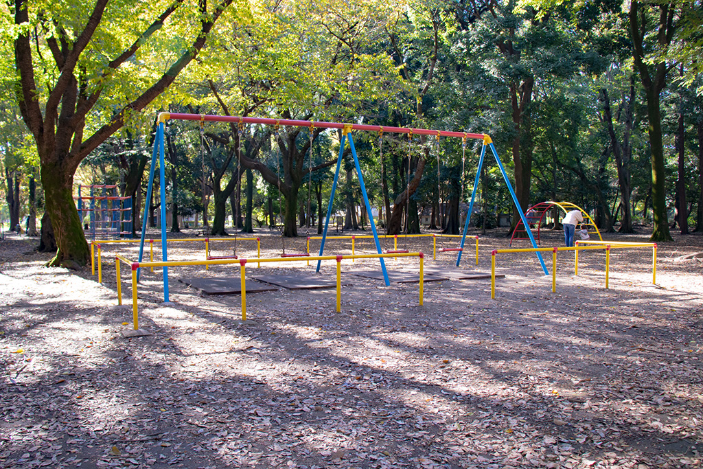 砧公園のブランコ（東京都/世田谷区）