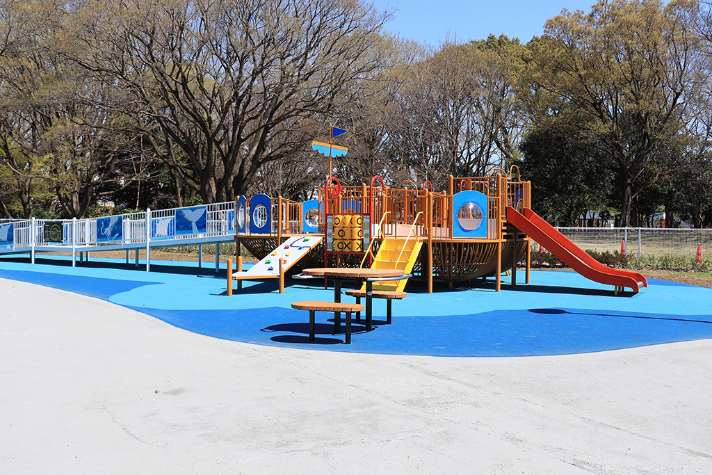 砧公園の「みんなのひろば」（東京都/世田谷区）