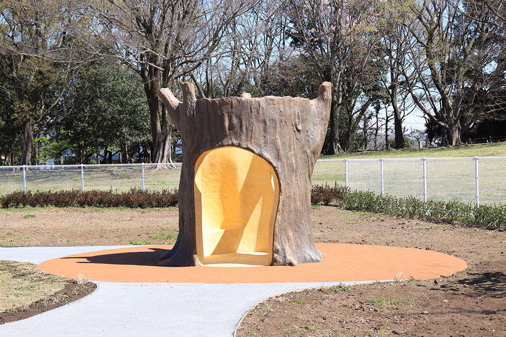 切りかぶの隠れ場スポット/砧公園（東京都/世田谷区）