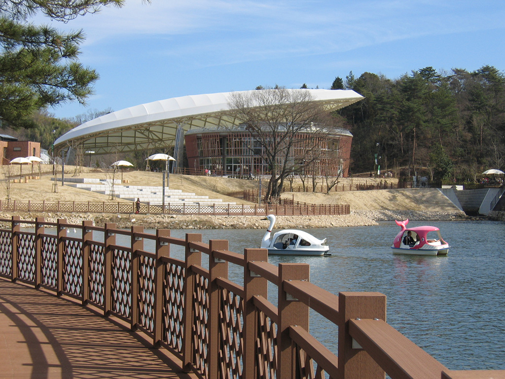 鞍ケ池公園の鞍ケ池(愛知県/豊田市)