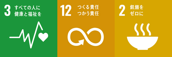 おいしくご飯を食べるSDGsアイコン/子どもの未来を守るSDGsとは