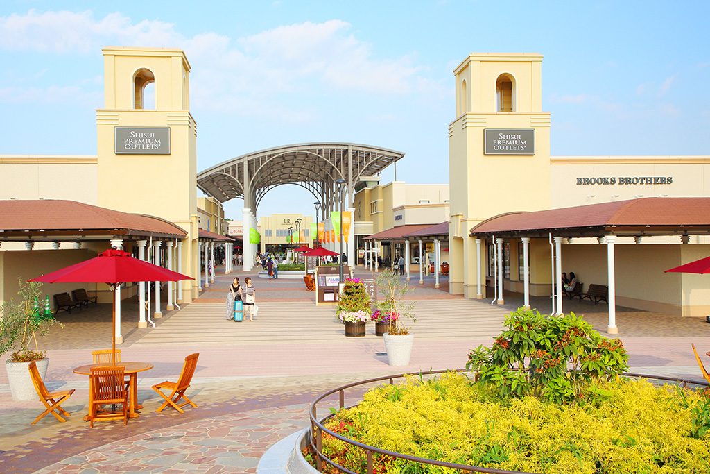 酒々井プレミアムアウトレットの外観（千葉県/酒々井町）